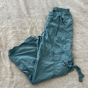 Woman’s Light Blue Cargo Pants